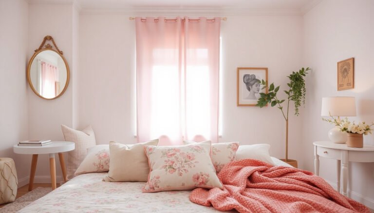 Feminine Bedroom Décor Ideas for a Calm