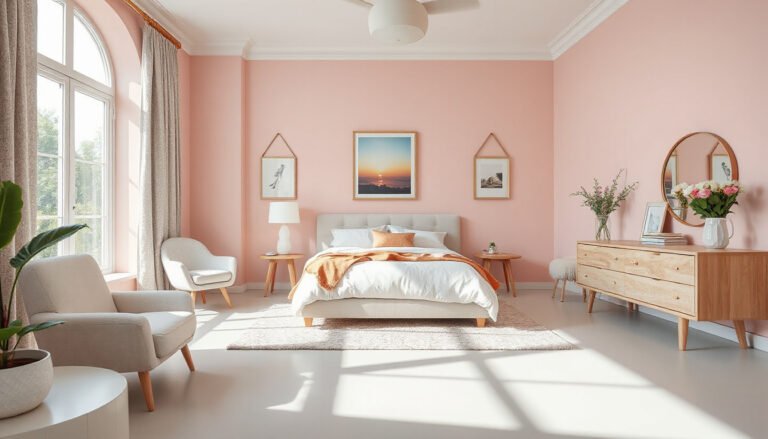 Modern Feminine Room Décor: Clean